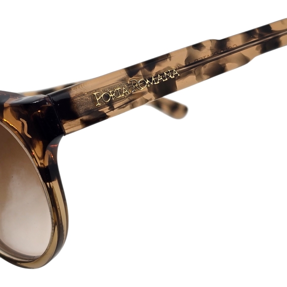 Porta Romana Tortoise Shell Sunglasses